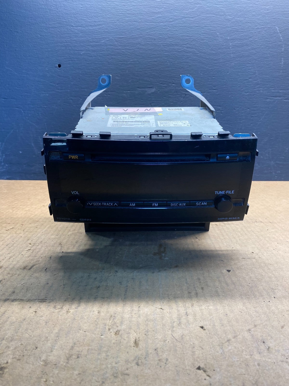 2006 to 2009 Toyota Prius Radio AM/FM CD Player AC6949 DG0