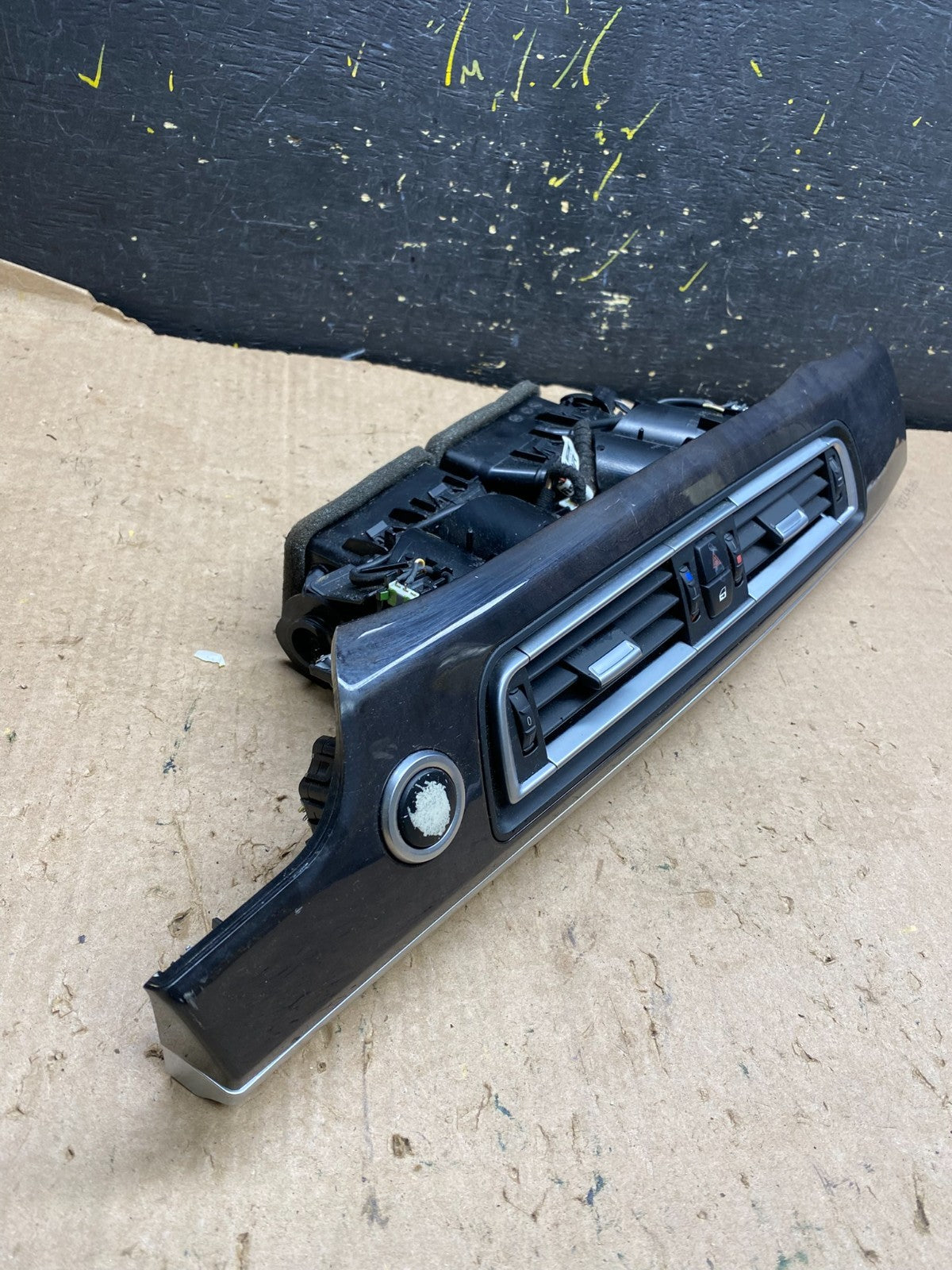 2009-2015 Bmw 7 F01 F02 Center Dash AC Vents Start Button Trim Bezel z1837 DG2