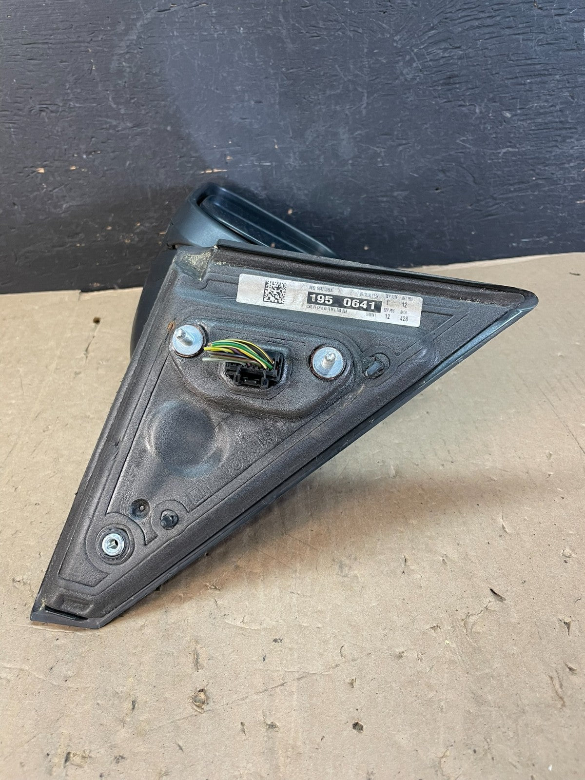 2011-2015 Ford Explorer Left Driver View Turn Signal Mirror AD5844 DW4
