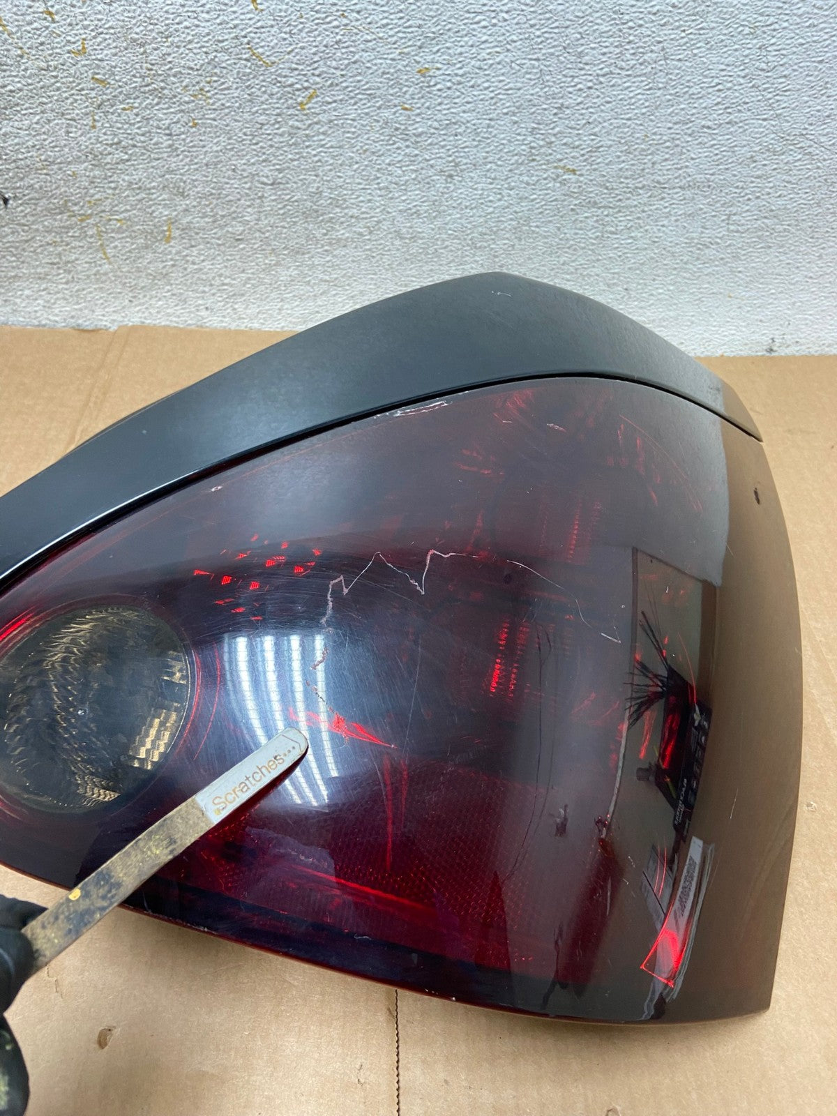 2004 to 2008 Nissan Maxima Left+Right Set Black Tail Lights AI3778 LK4