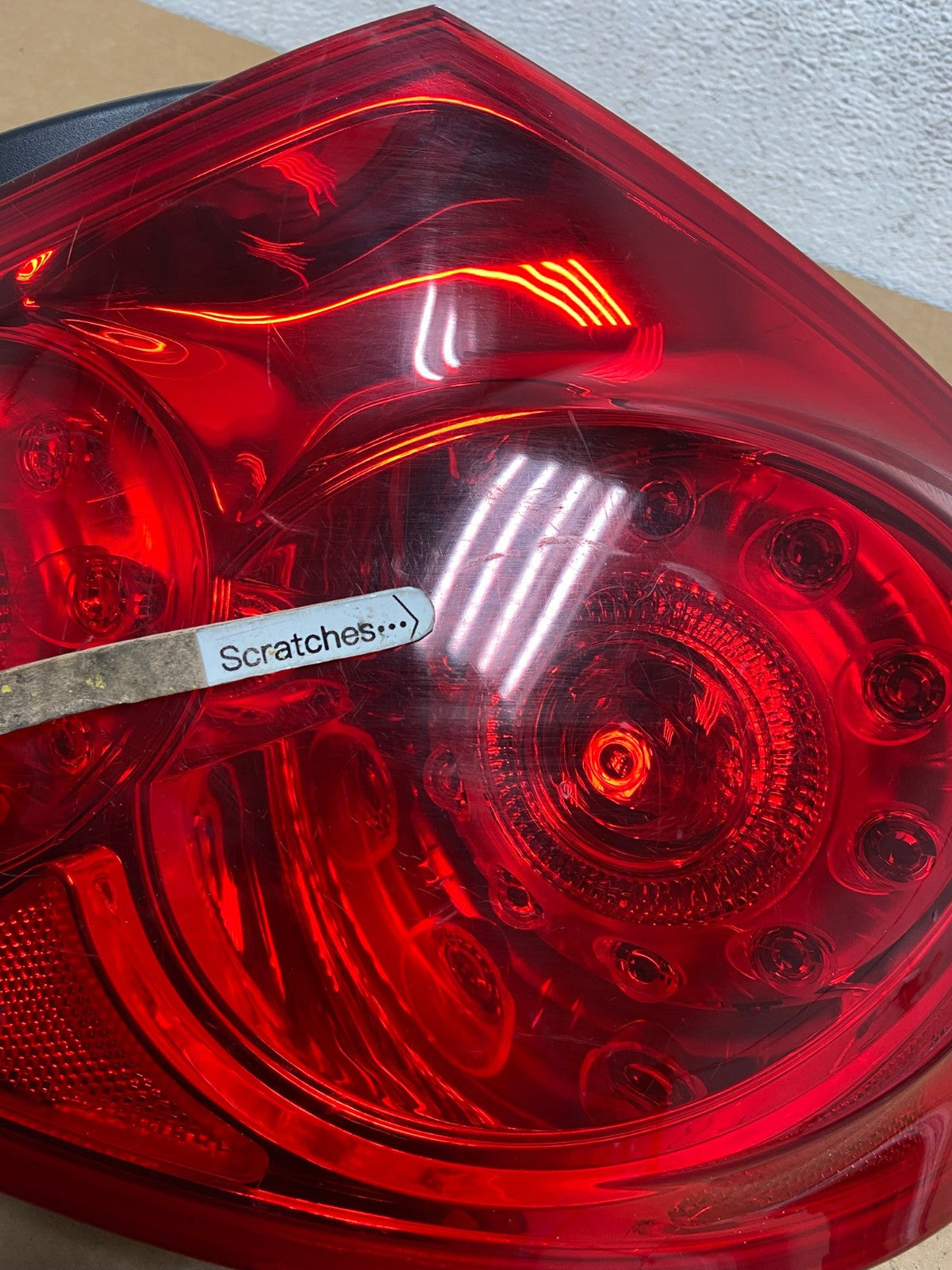 2005 to 2006 Infiniti G35 Right Passenger RH Side Tail Light AD5495 LK3
