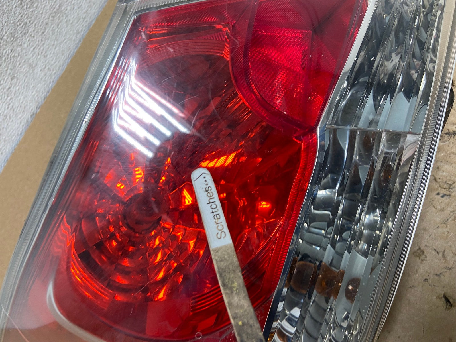 2008 to 2012 Honda Accord Sedan Tail light Left Driver LH Side AF8302 LK3