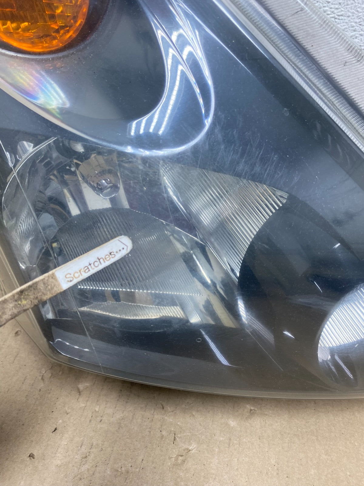 2004 to 2009 Nissan Quest Right Passenger RH Black Headlight AG6891 DW3
