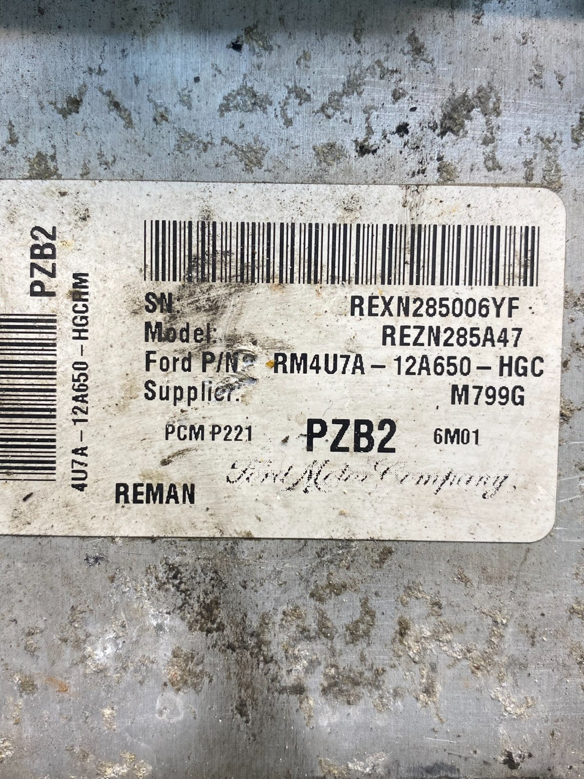 2004 Ford Truck F150 5.4L Engine Control ECU ECM Computer Module af0093 DG2