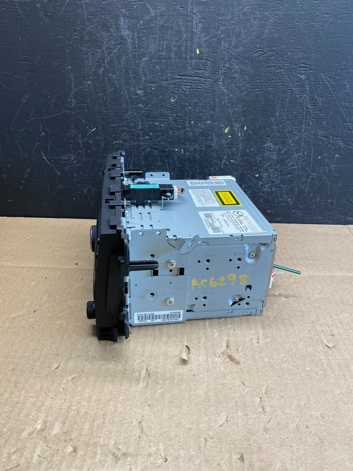 2010 Mazda CX-7 Audio Equipment Radio Receiver Am-fm-cd Single ac6298 DG2
