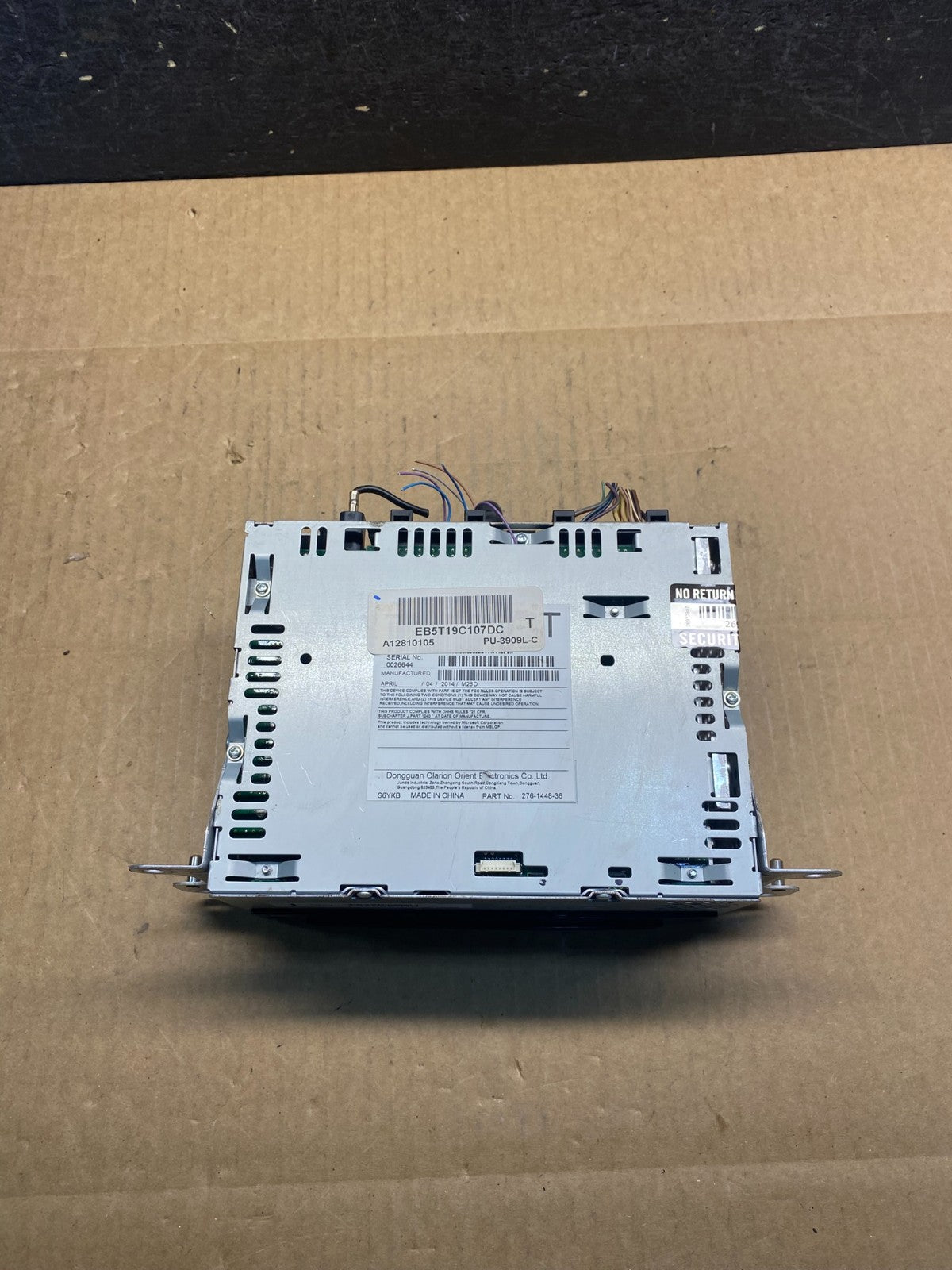 2014 2015 Ford Explorer Audio Equipment Radio Receiver AM FM CD AG7310 DG4