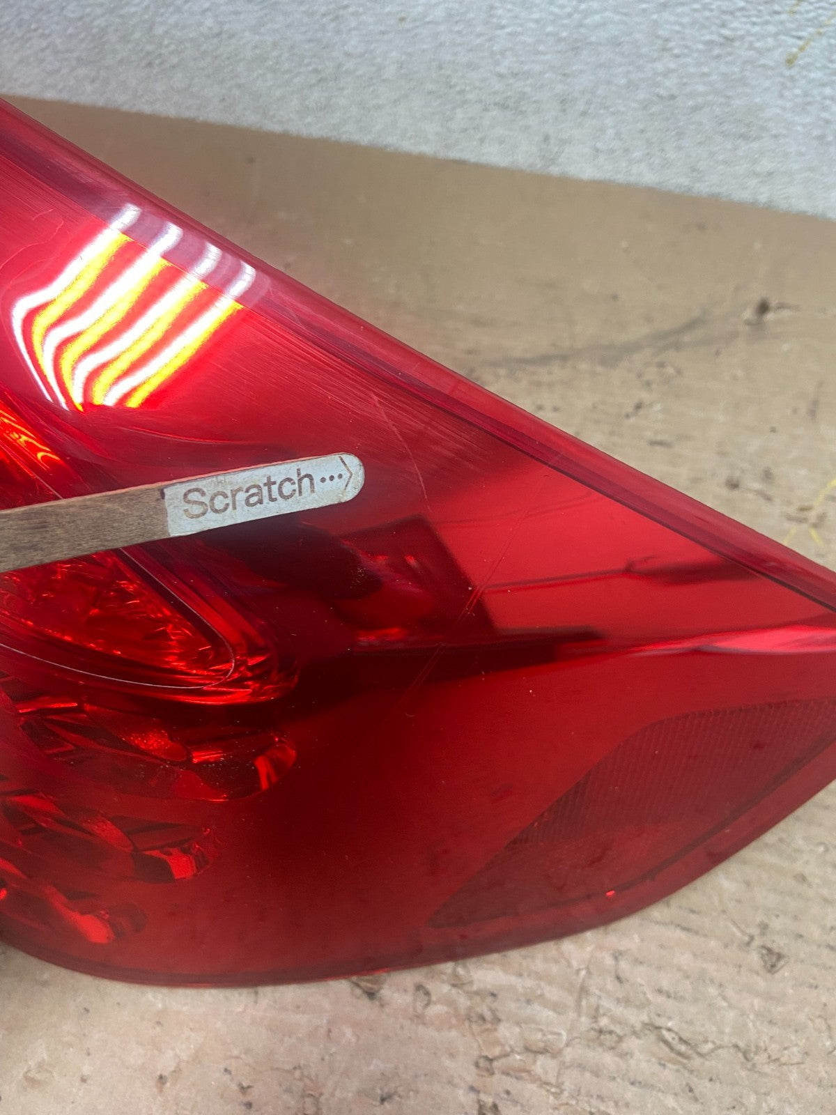 2003 to 2004 Infiniti G35 Right Passenger Rh Side Tail Light OEM R1033 DW4
