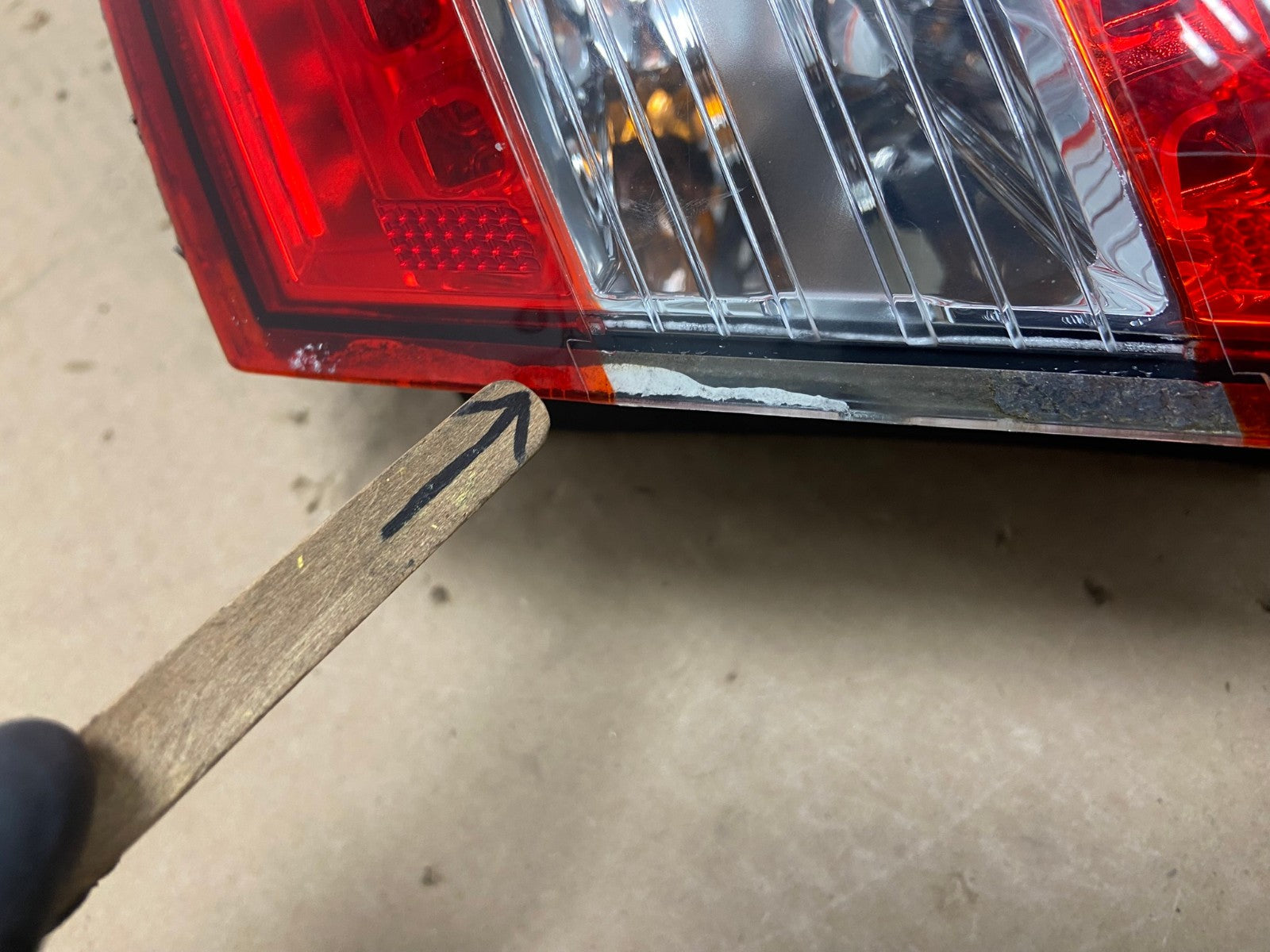 2011 2012 2013 Kia Optima Right Passenger RH Side LED Tail Light AG4210 LK3