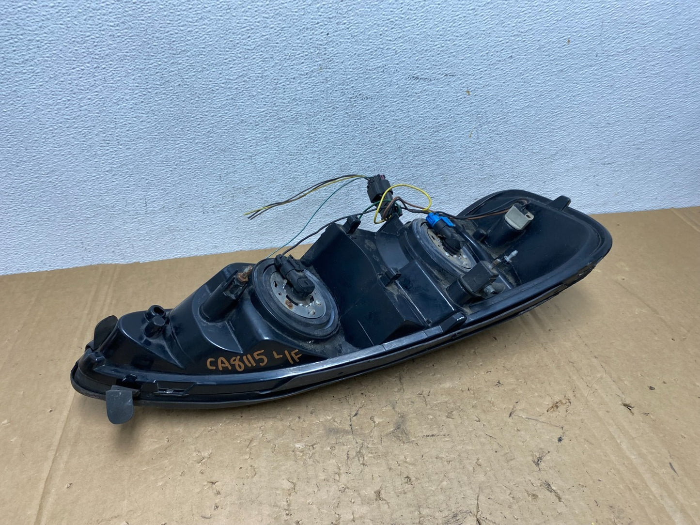 2004 to 2008 Pontiac Grand Prix Left Driver LH Black Headlight TYC AD3750 DW5