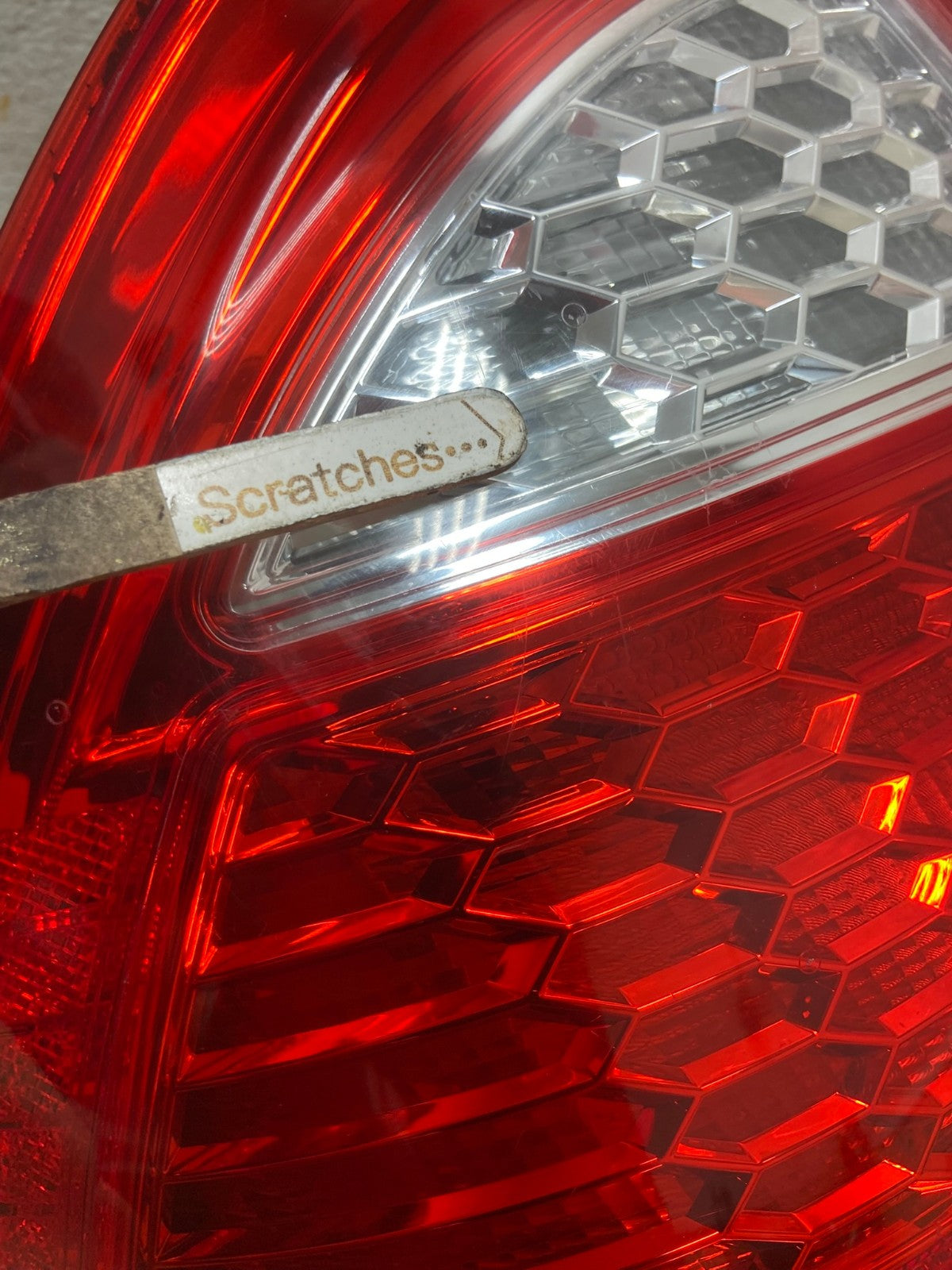 2010 2011 2012 Ford Fusion Left Driver LH Side Tail Light AI6843 LK3