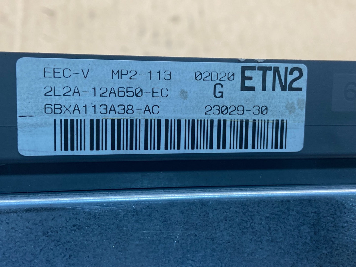 2002 2003 Ford Explorer Engine Control ECU Computer 2L2A-12A650-EC af9124 DG2