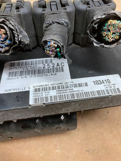 2008 Caravan Town & Country 3.8L Engine Control Computer p68025819ae H5012 PS3