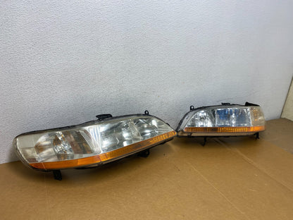 1998 to 2002 Honda Accord Left+Right Set Side Headlights AD8904 DW2