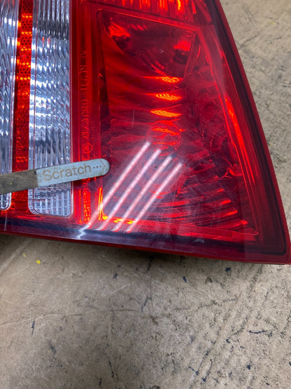 NO LED 2009-2011 Dodge Journey Right Passenger side Tail Light Inner T50334