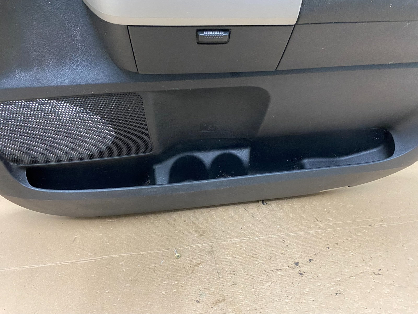2007 to 2010 Toyota Tundra Front Door Panel Right Passenger Side Black AF49644