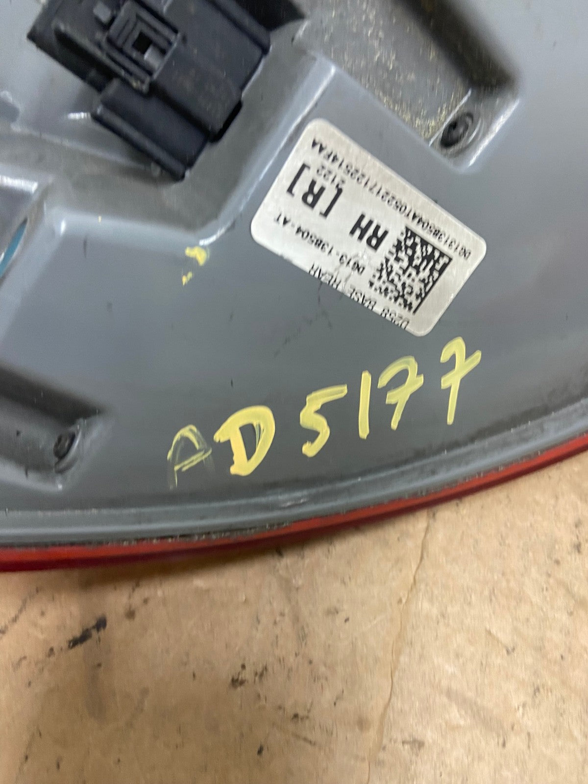 2013-2019 Ford Taurus LED Right Passenger RH Side Tail Light AD5177 LK6