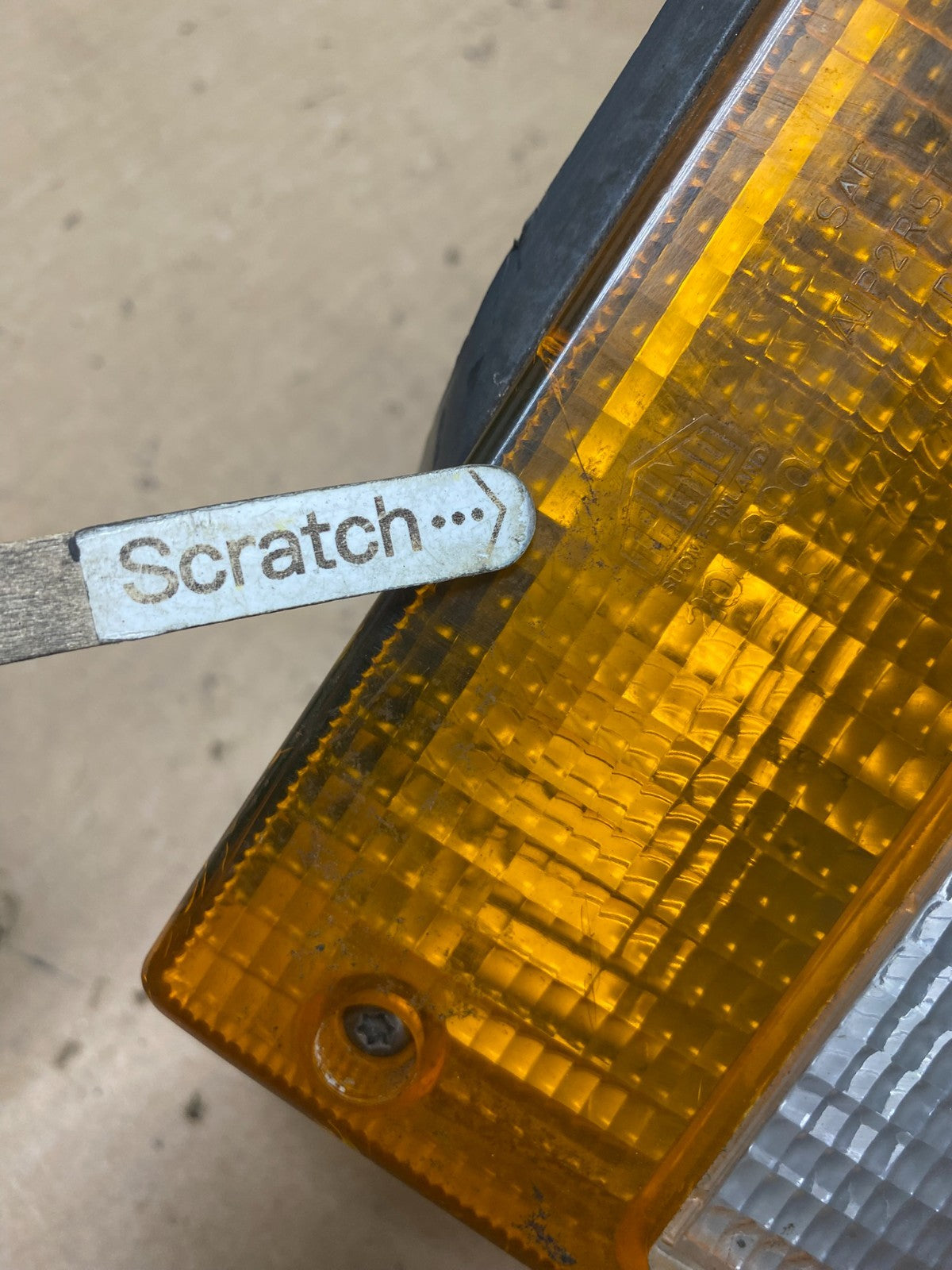 1987 to 1994 Saab 900 Right Passenger RH Side Tail Light R1526 DW3