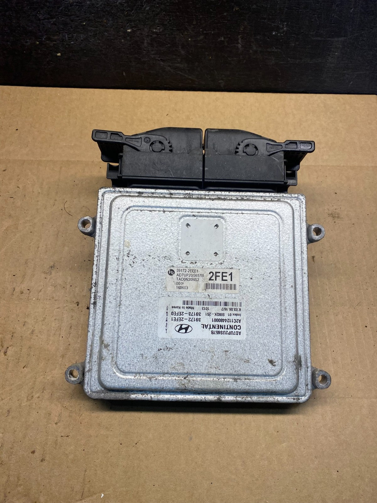 2017 - 2018 Hyundai Elantra 2.0L Engine Computer Ecu Pcm Ecm Pcu AG9552 DW0