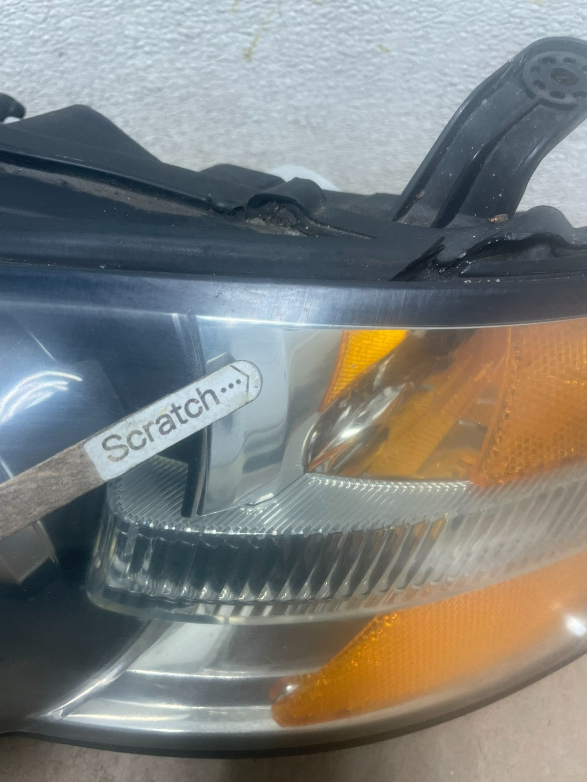 2006 to 2007 Subaru Legacy Left Driver LH Side Black Headlight Oem Q5265 DW5