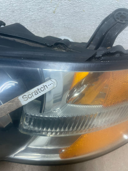2006 to 2007 Subaru Legacy Left Driver LH Side Black Headlight Oem Q5265 DW5