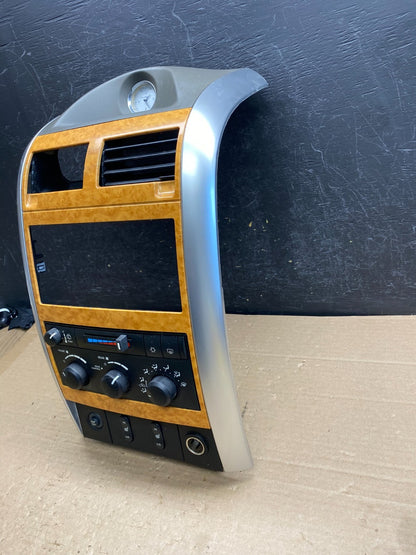 2007-2009 Chrysler Aspen Heat Climate Temperature Control Radio Bezel AG6423 DG1
