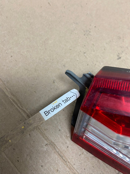 2011 2012 2013 Honda Odyssey Left Driver Lh Side Tail Light Inner AF4626 LK4