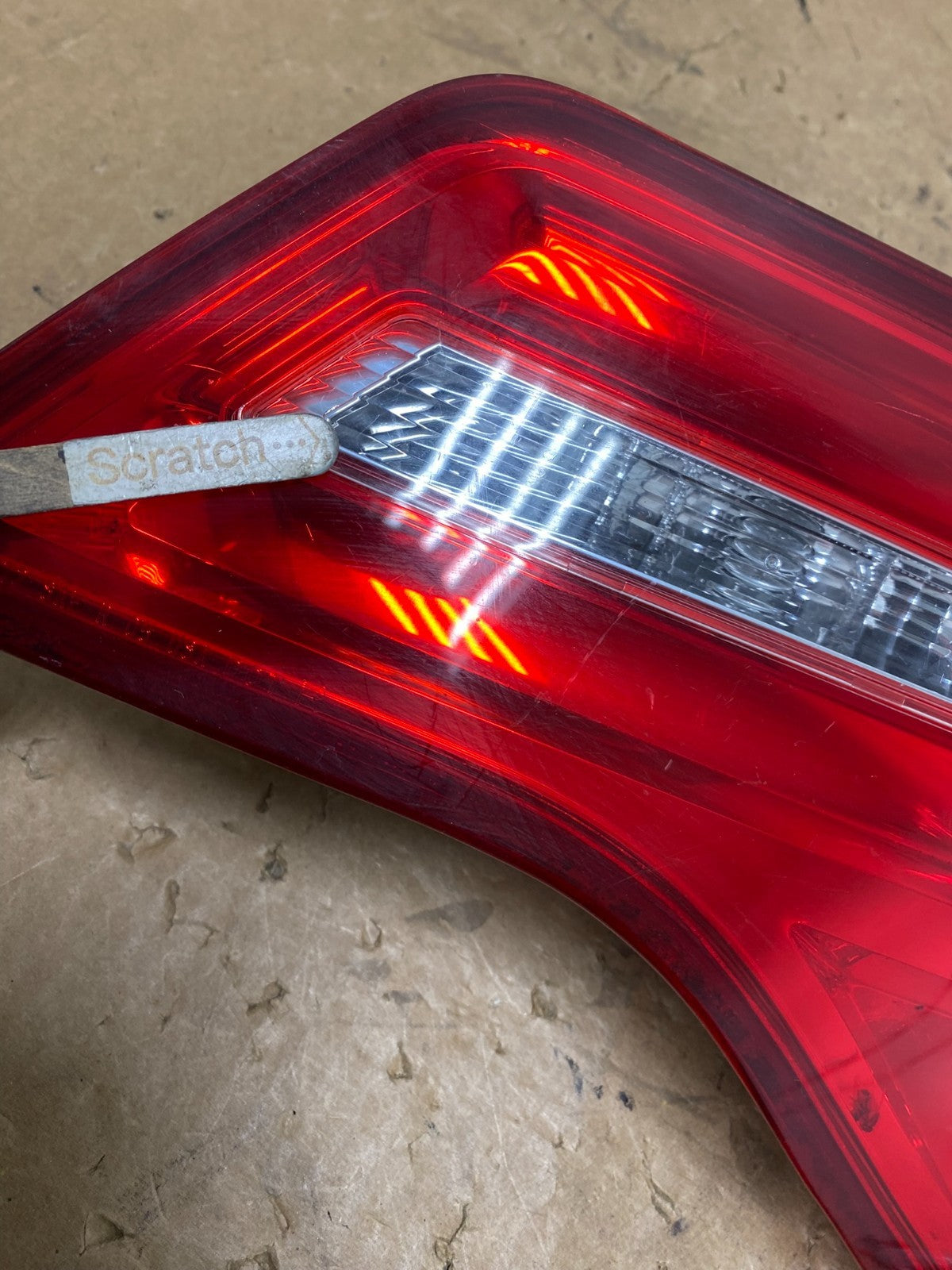 2007 2008 2009 Acura Mdx Right Passenger Rh Side Inner Tail Light Oem V6079 DW4