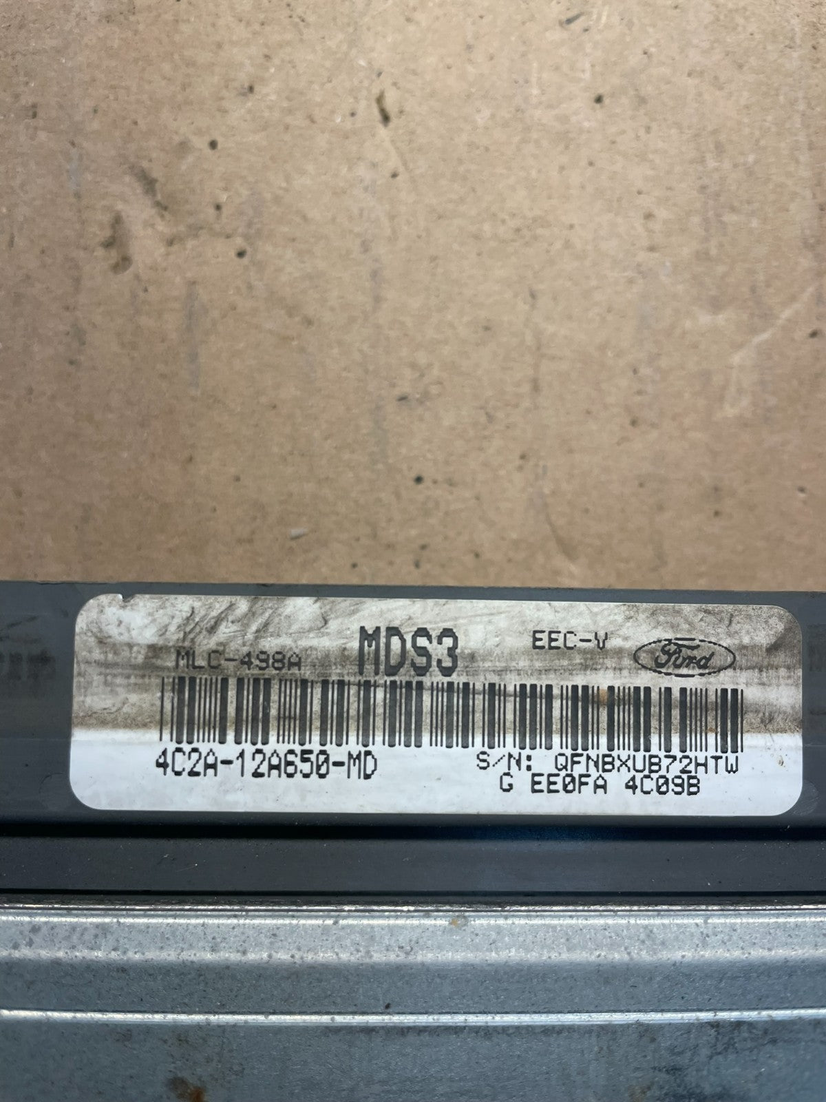 2004 Ford Van E250 4.6L Engine Control Module Unit ECU s8084 DG3