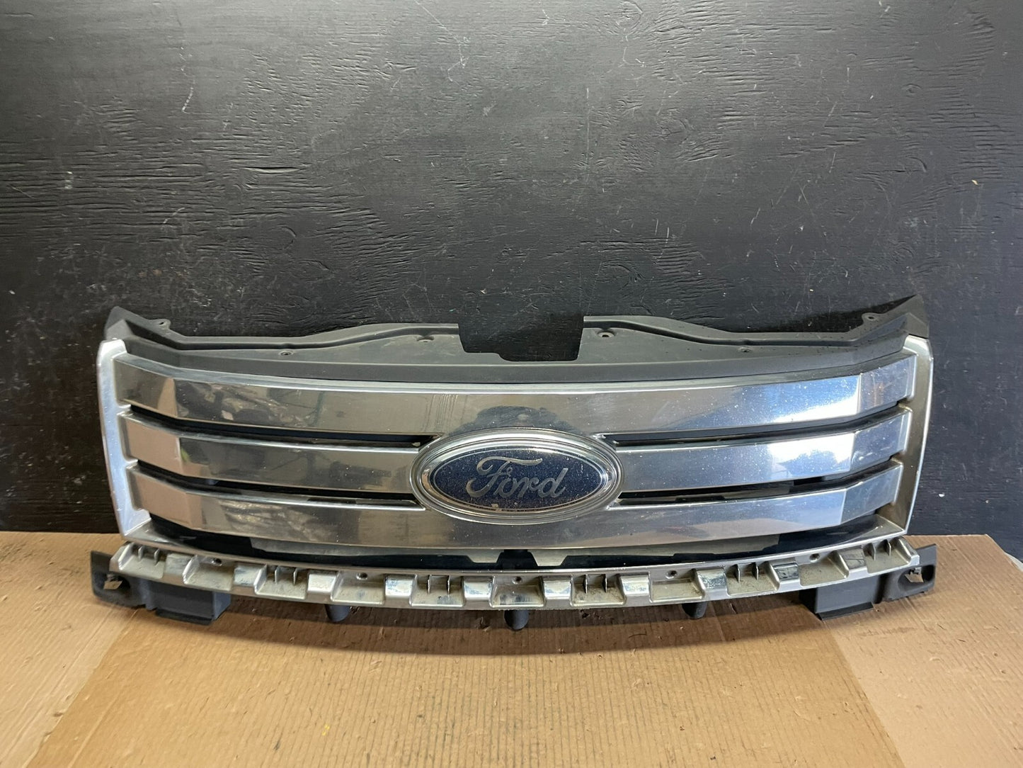 2007 2008 2009 2010 Ford Edge Front Upper Chrome Grill Grille Oem J7469 DG0