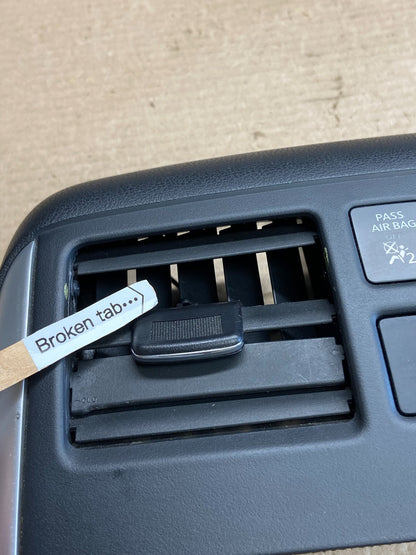 2015 to 2019 Nissan Versa Note Center Vent Dash Radio Trim Bezel AH3533 DG3