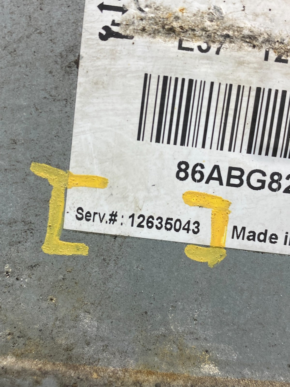 2010 to 2013 Chevrolet Silverado Yukon Engine Control Module ECM ECU ae2129 DG2