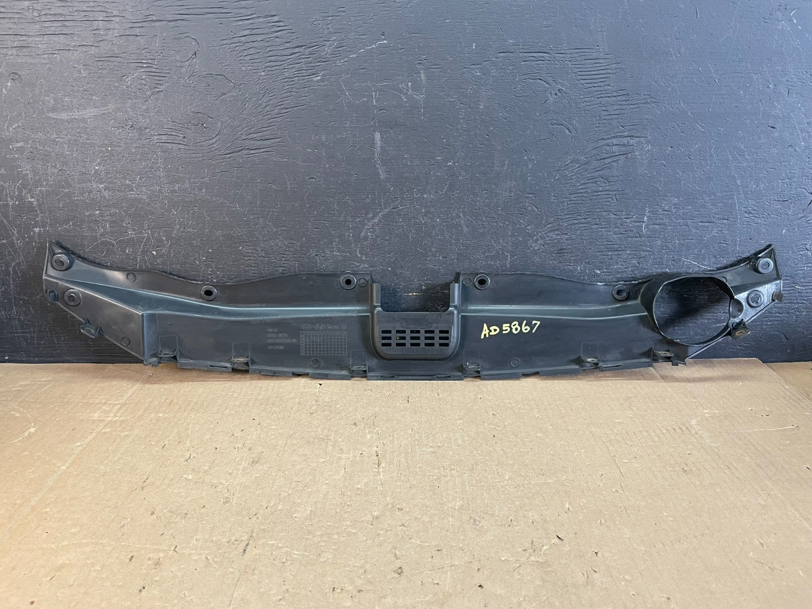 2010 to 2012 Hyundai Santa Fe Front Upper Grille Radiator Cover AD5867 DW3