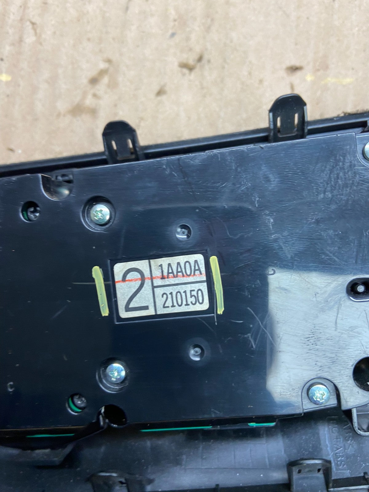 2009-2014 Nissan Murano AM FM Radio CD Control Panel Y5245 DG5