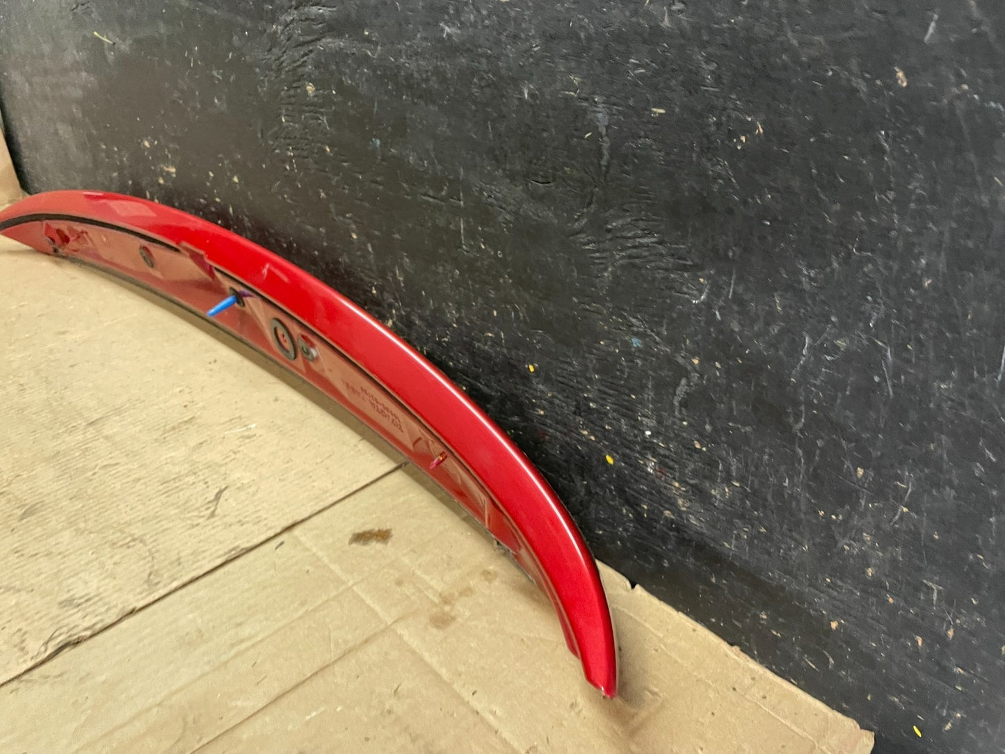 2008 to 2010 Scion XD Rear Spoiler Wing Fin Lip Red OEM T0478 DG7