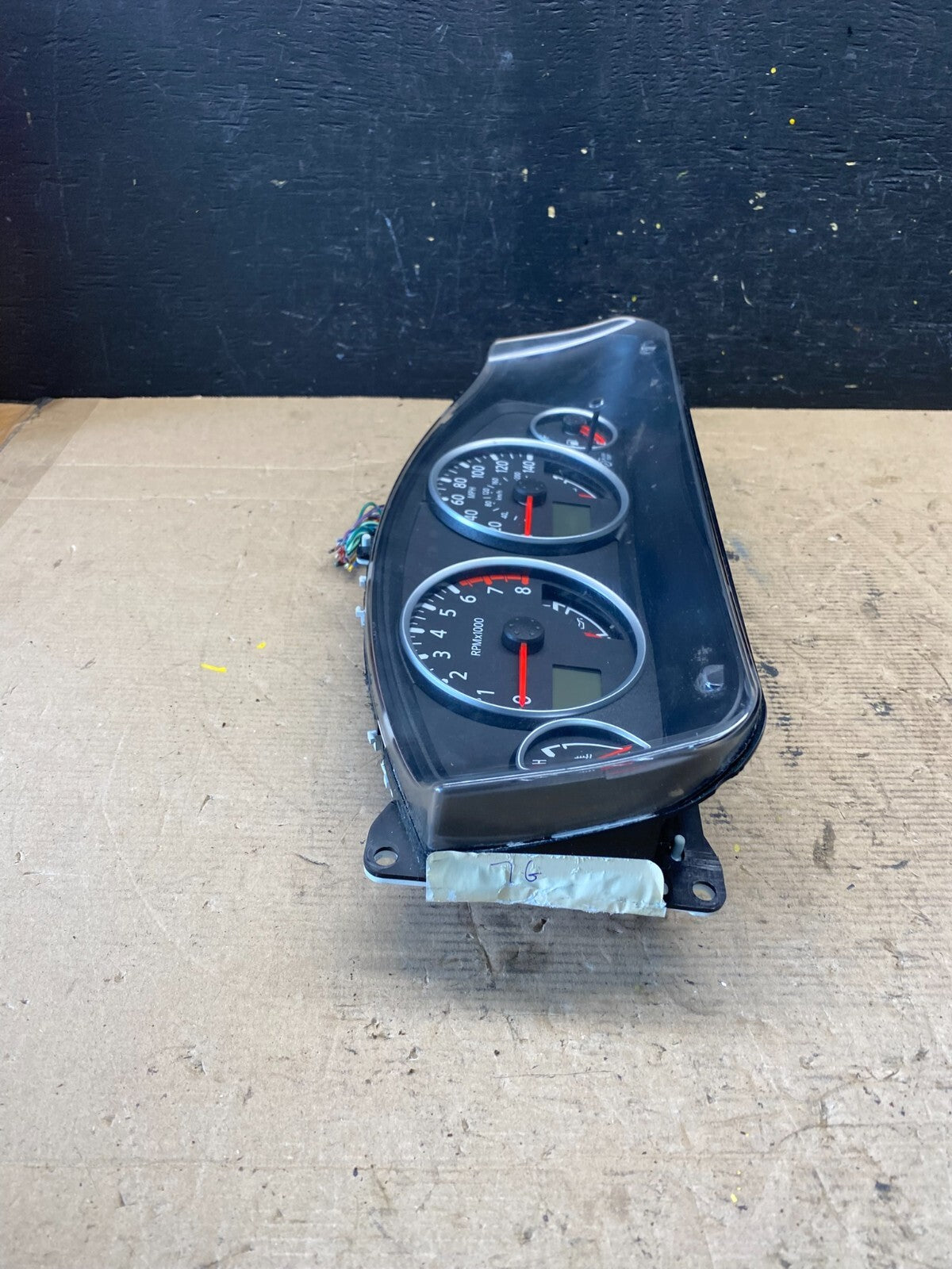 2007-2008 Nissan Pathfinder Xterra Cluster Speedometer Instrument ah9743 DG2