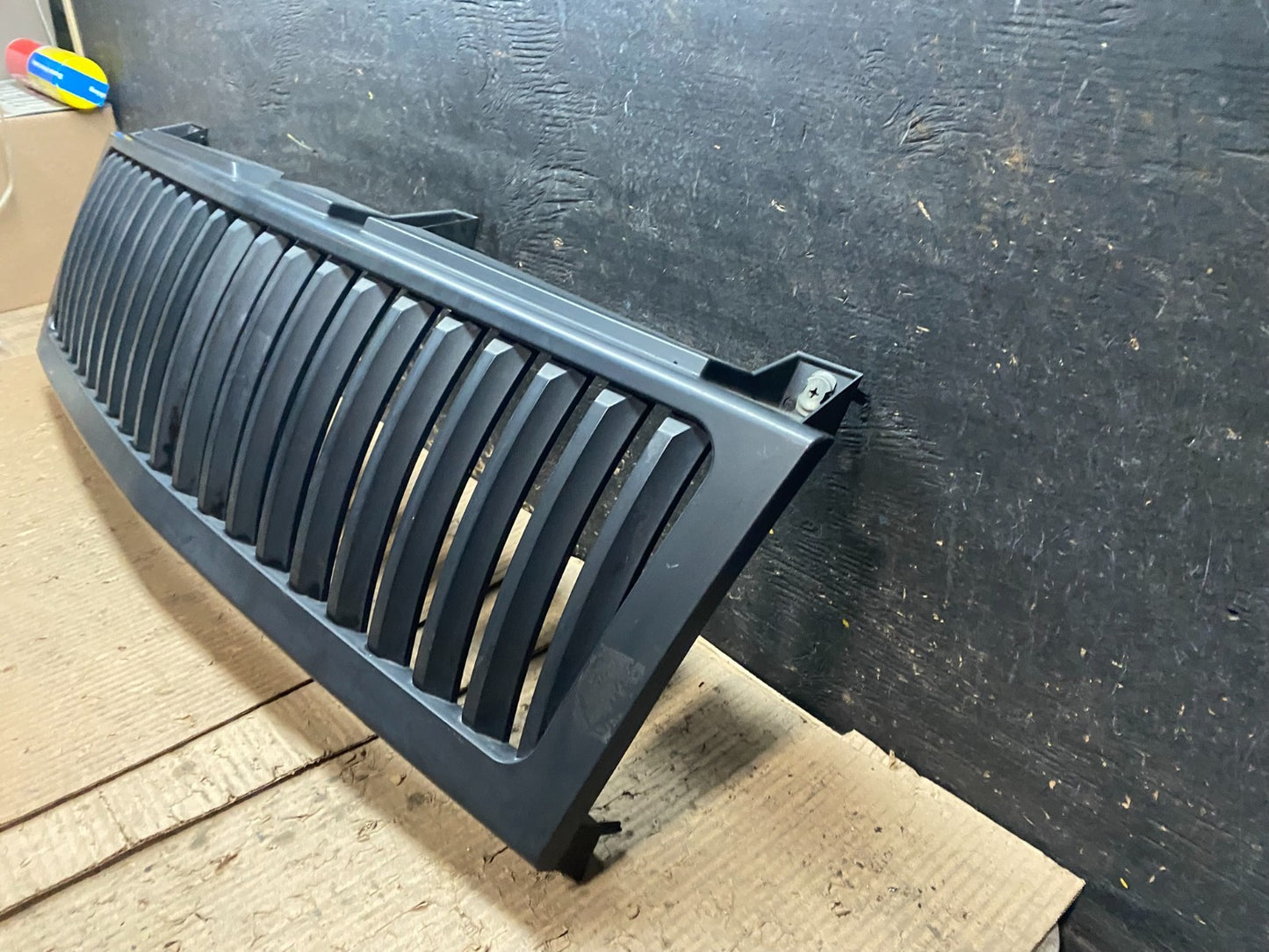 1999 to 2002 Chevrolet Silverado Matte Black ABS Vertical Grille W61721