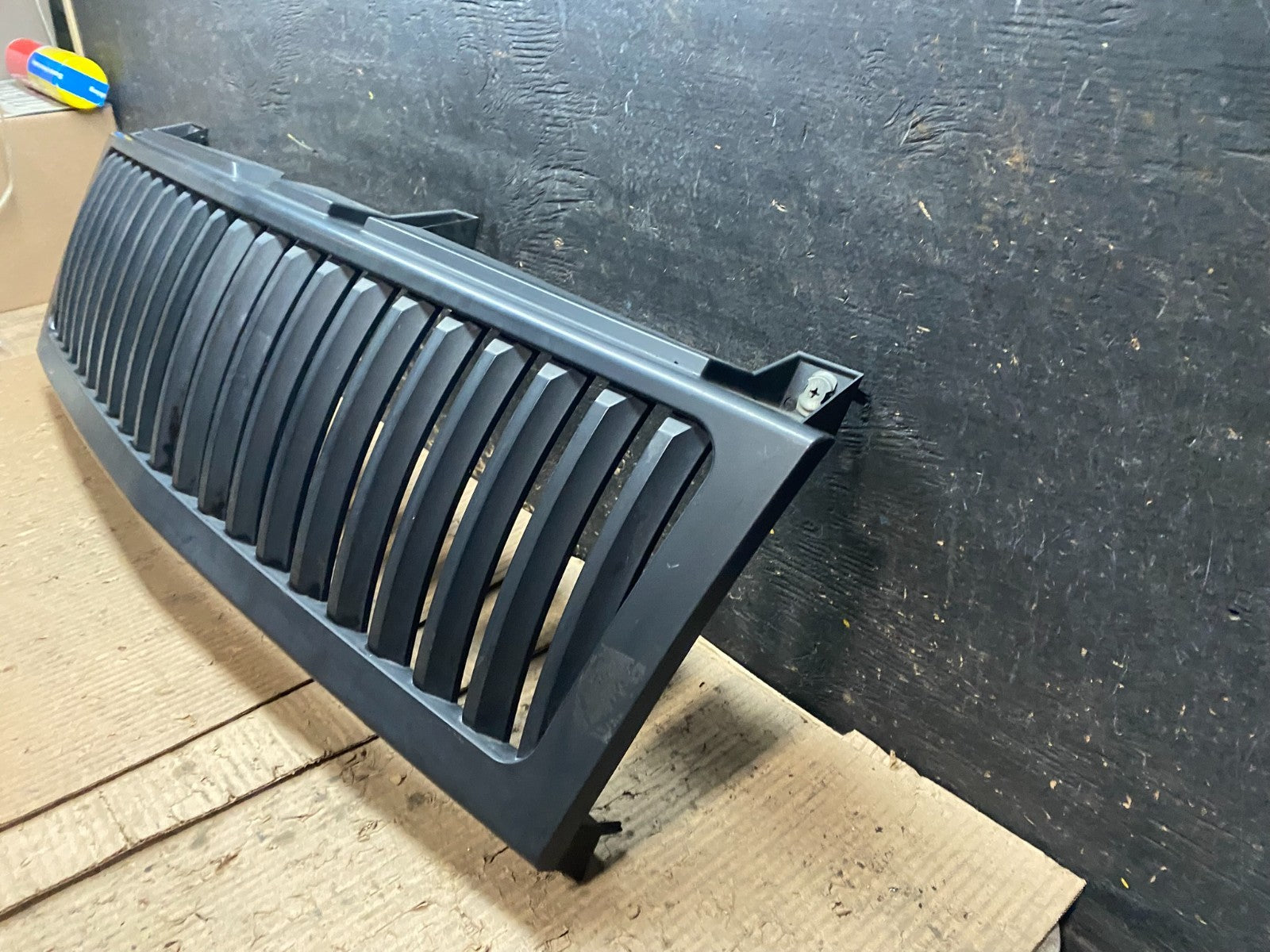 1999 to 2002 Chevrolet Silverado Matte Black ABS Vertical Grille W61721