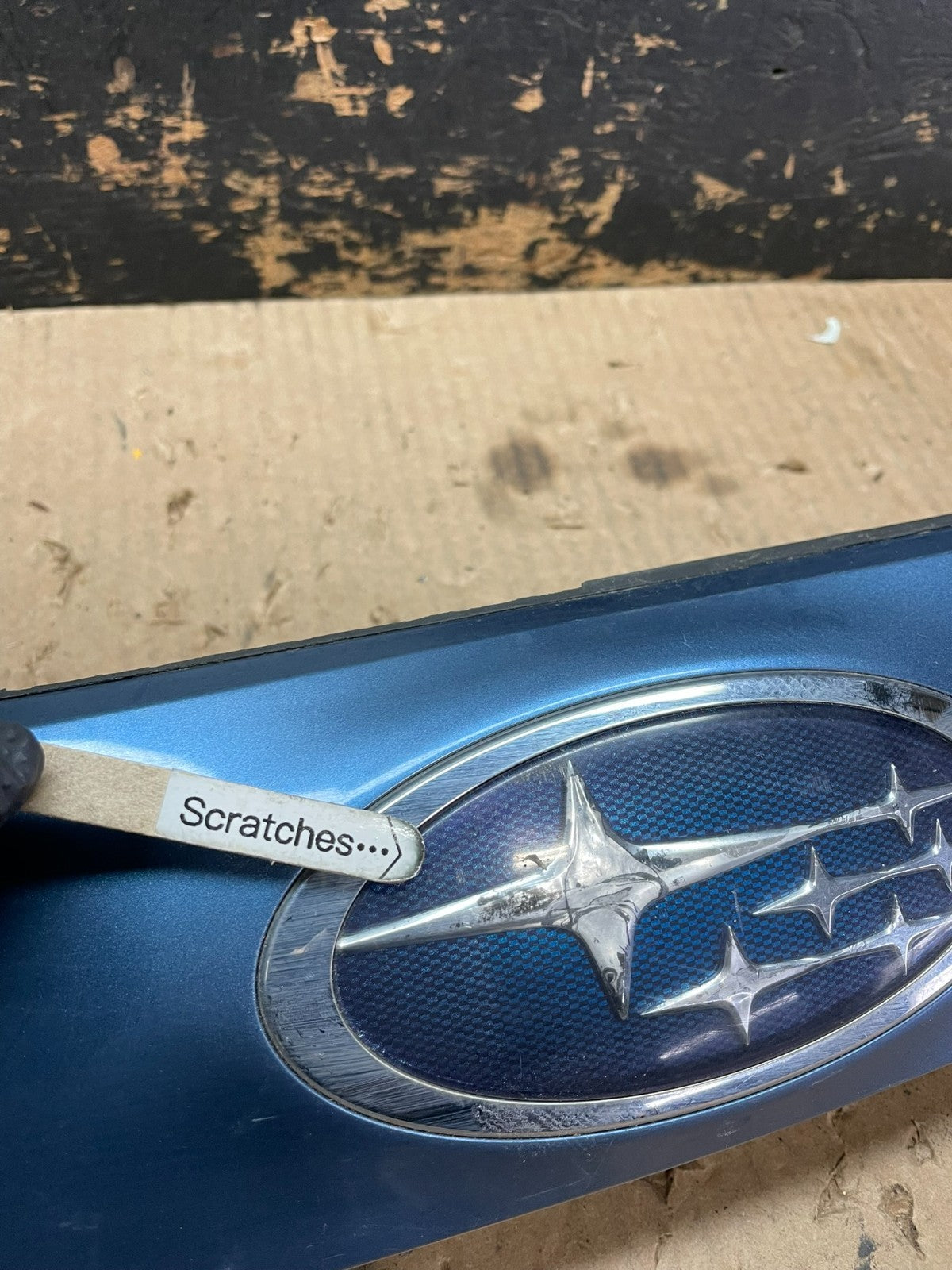 2009 - 2013 Subaru Forester  Liftgate Tailgate Trunk Trim Molding Z5582 DG3