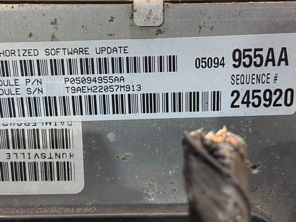 2006 Dodge Magnum Charger 300 3.5L Engine Control Unit ECU p05094955aa AG1553 DG2