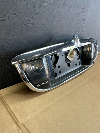 1999-2002 Lincoln Continental License Plate Panel Backup Lights Trim ae0787 DG2