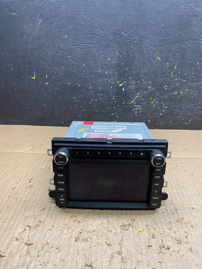 2010 Mercury Mountaineer Single Disc CD Navigation Player Radio Stereo v1613 DG0
