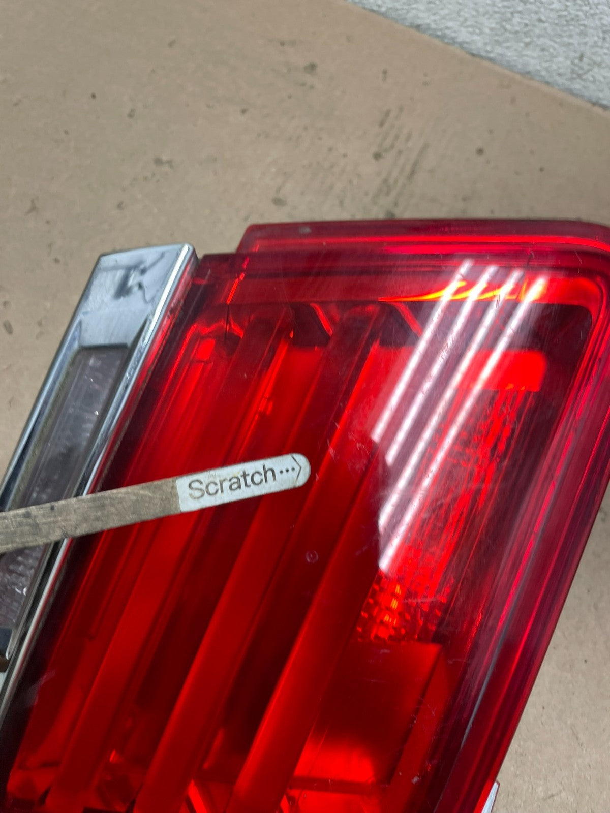 2009-2012 BMW 7-Series F01 F02 750i 750Li Left Driver Inner Tail Light Q4350 DW4