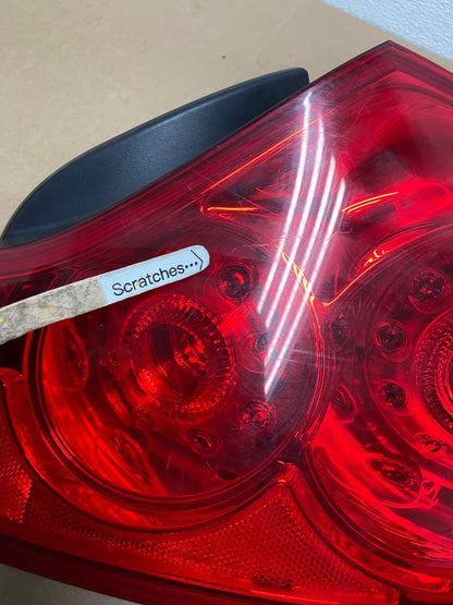 2007 to 2013 Infiniti G35 G37 Sedan Right Passenger Rh Tail Light Oem AB6936 LK3