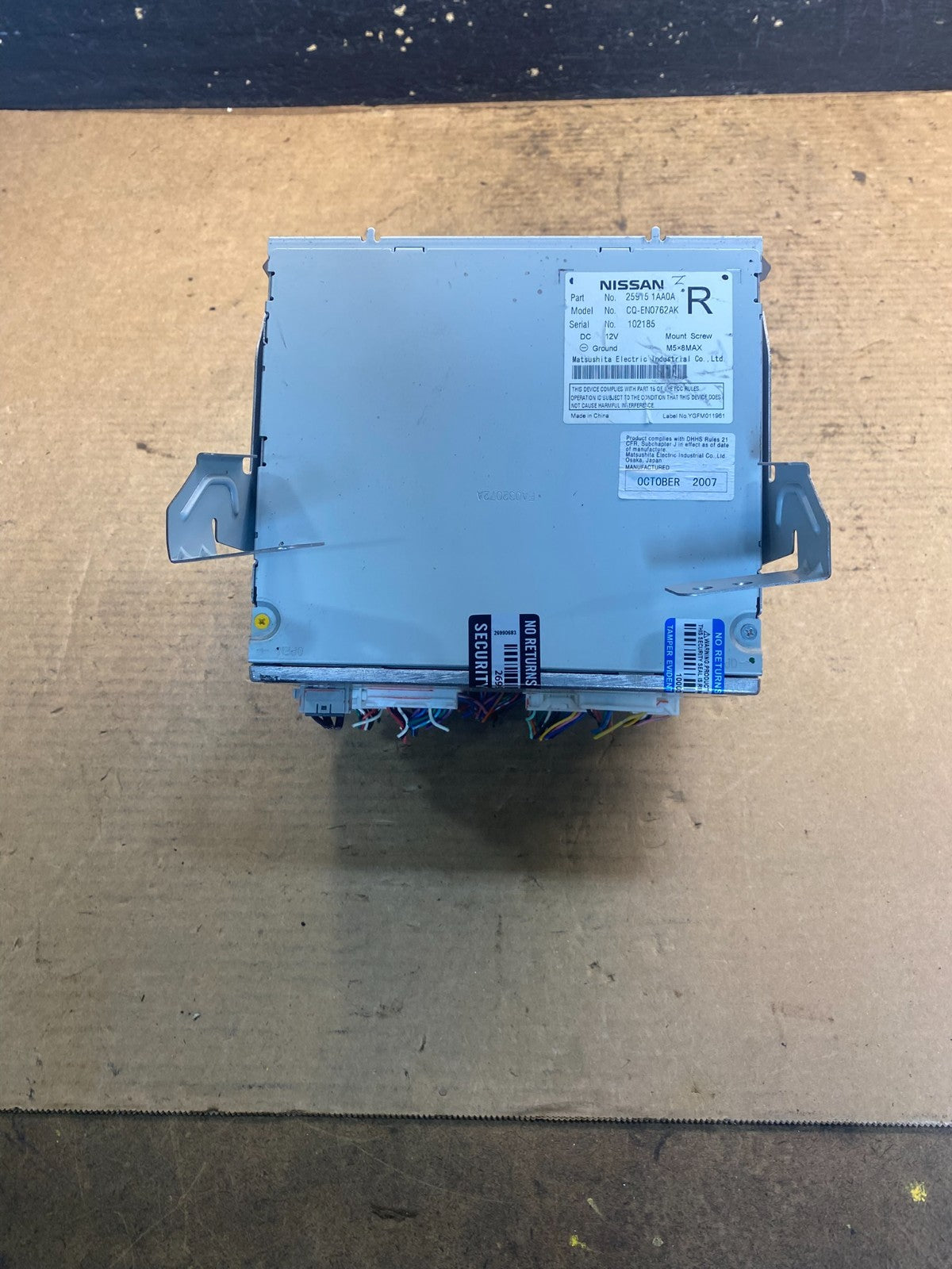 2009 - 2010 Nissan Murano Maxima M35 M37 BOSE Radio CD Navigation aa1834 DG3