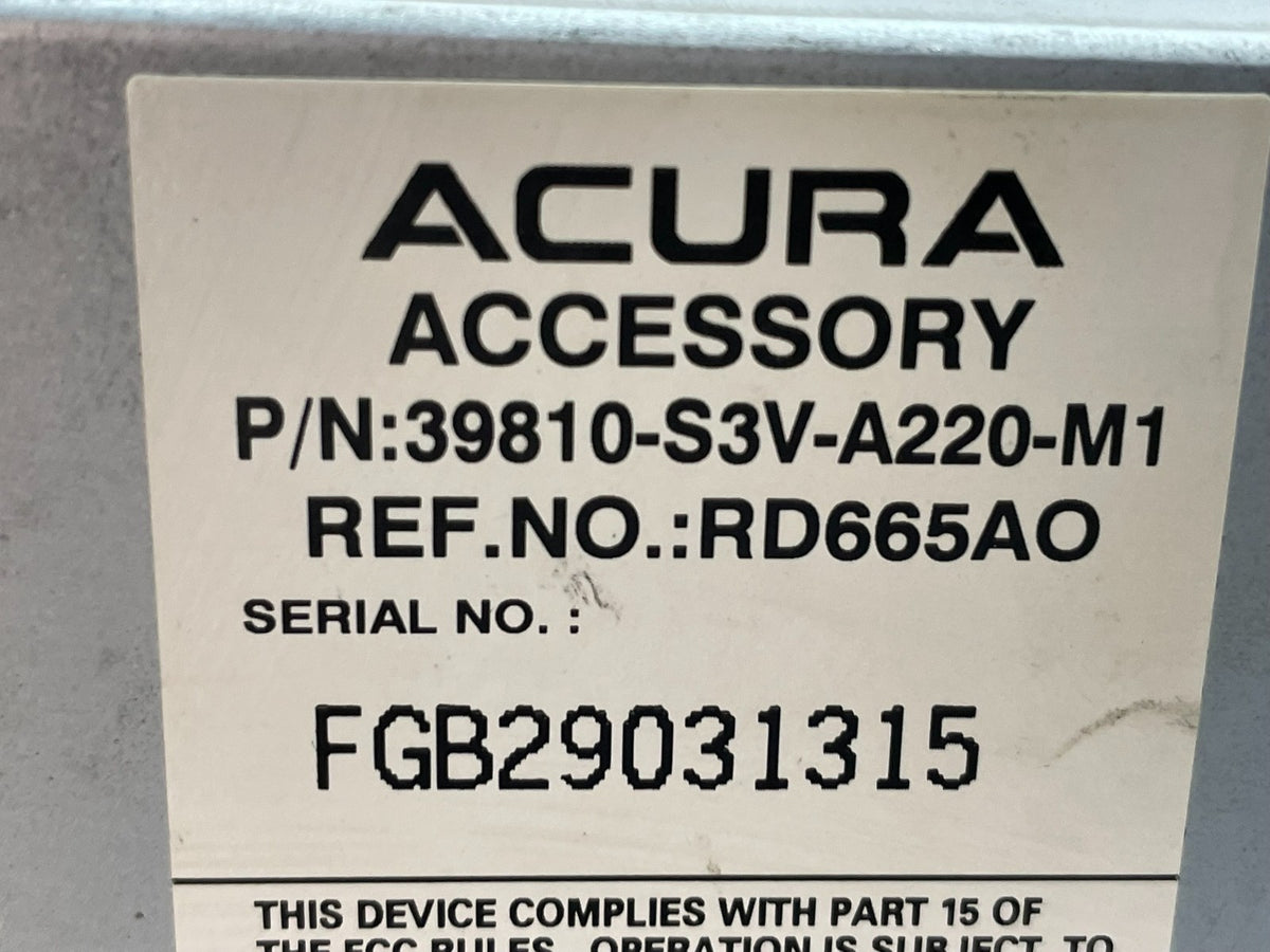 2005 to 2006 Acura Mdx Radio Stereo 6 CD Player Screen Display AI0512 DG9