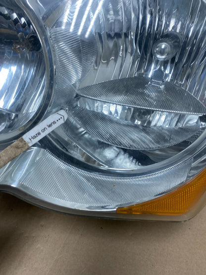 2008-2010 Jeep Grand Cherokee Left LH Driver Side Halogen Headlight AE6635 DW4