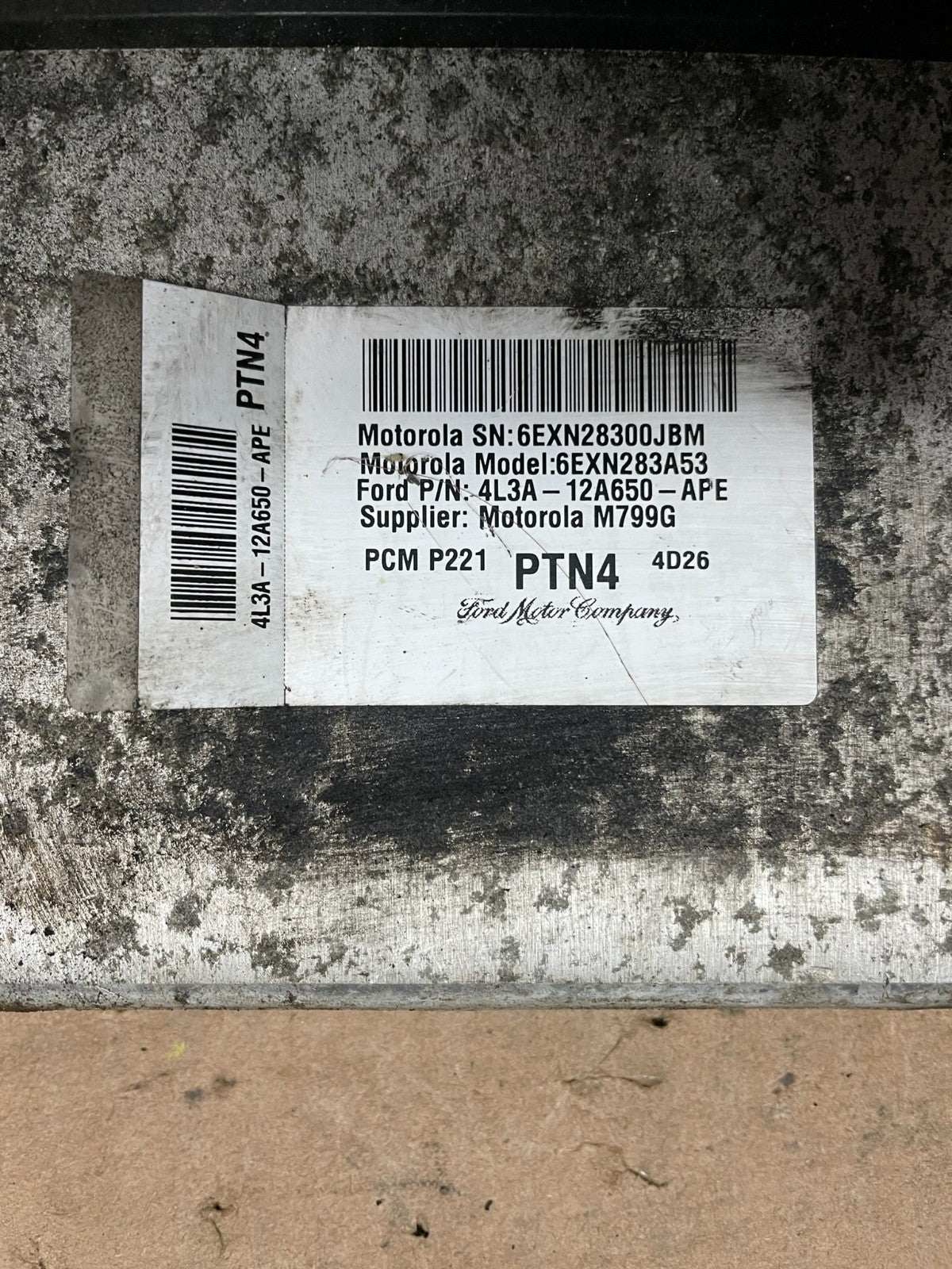 2004 Ford F-150 F150 5.4L Engine Control Unit ECU Computer Module W2335 DG3