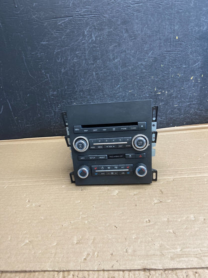 2009 2010 Lincoln Mkz Radio Navigation Hvac Climate Control Panel ag0412 DG0