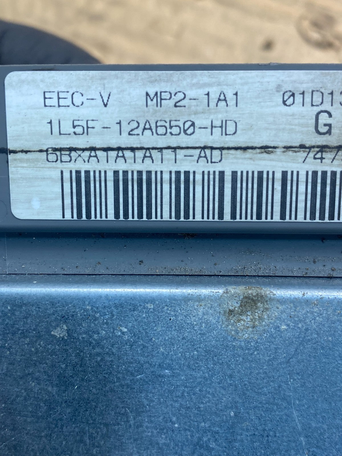 2000 2001 Ford Ranger 3.0L Engine Control Unit ECU Computer Module AD9369 DG2