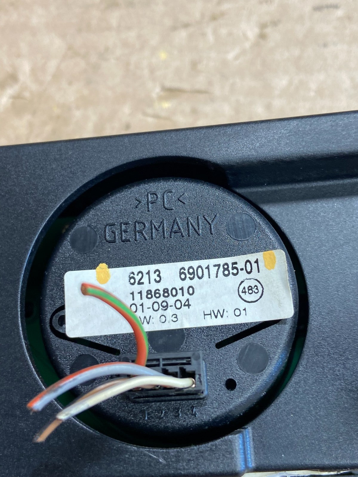 2003-2010 Range Rover L322 Center Clock Panel DSC Switch Control Power AF2193 DG4